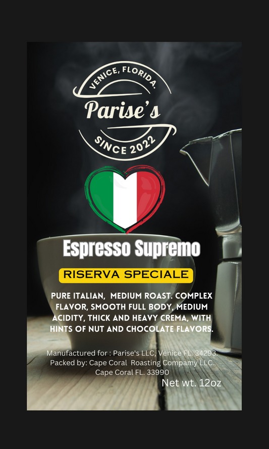 Espresso Supremo Riserva