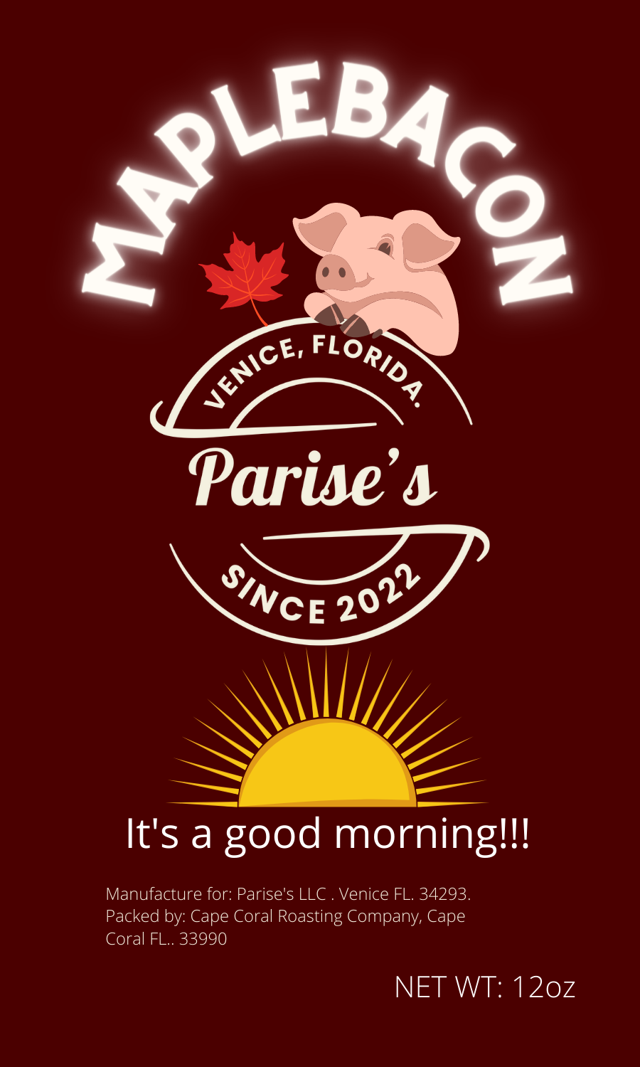 Parise's Original Maple Bacon Coffee